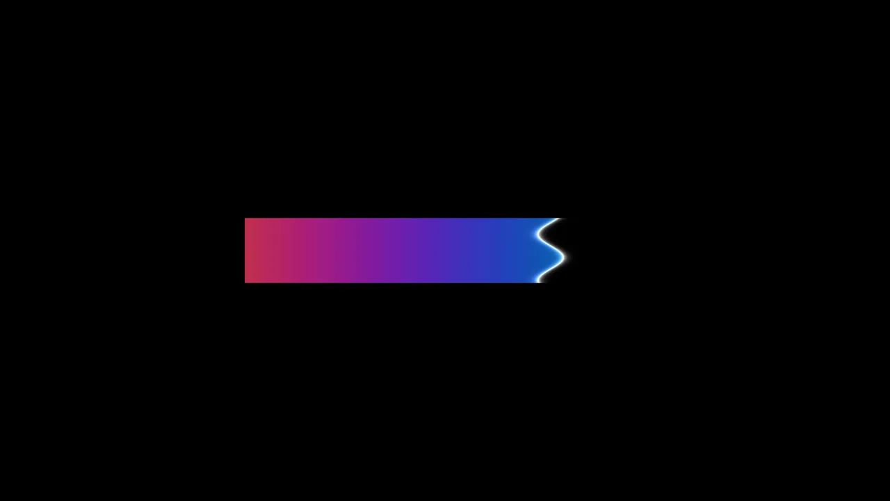 Chromatic Loading Bar HUD on Black 4K Wallpaper