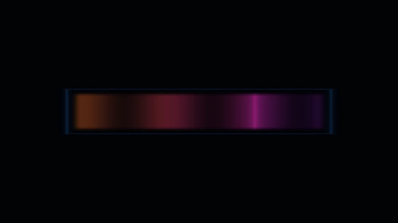 Chromatic Loading Indicator HUD on Black 4K Wallpaper