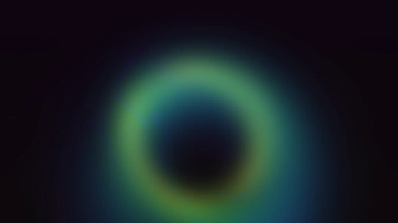 Abstract Cyan Green Sci-Fi Screen Background 4K Wallpaper