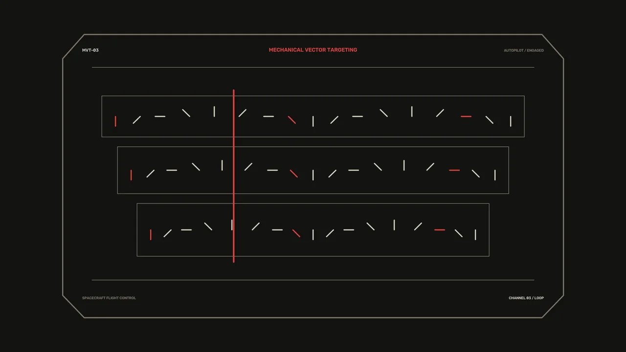 Sci-Fi Spacecraft Autopilot HUD Dashboard 4K Wallpaper