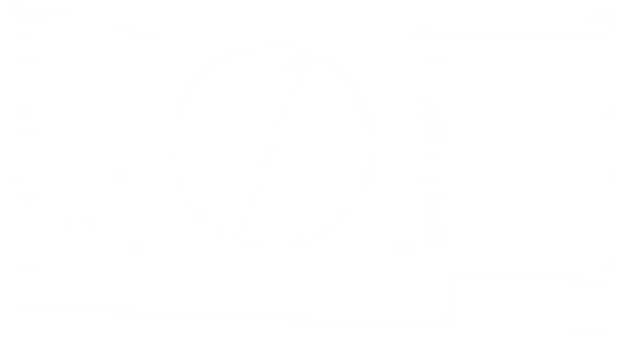 Monochrome Drone Navigation HUD with Circular Scanner — 4K Wallpaper
