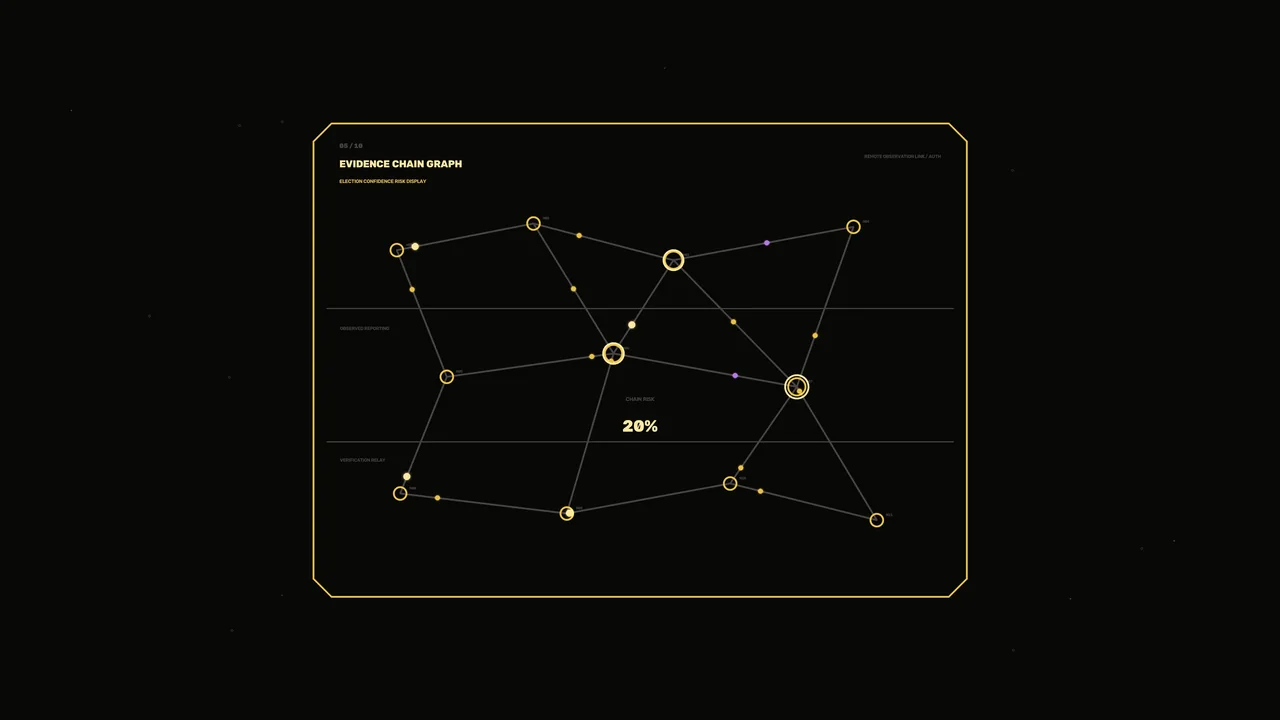 Sci-Fi Evidence Chain Graph HUD 4K Wallpaper