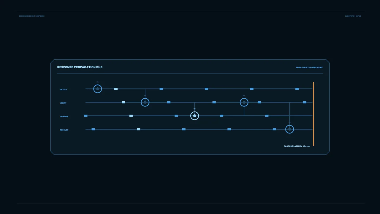 Incident Response Propagation HUD 4K Sci-Fi Wallpaper