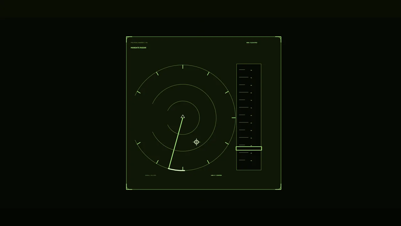Green Radar Status HUD Interface 4K Sci-Fi Wallpaper