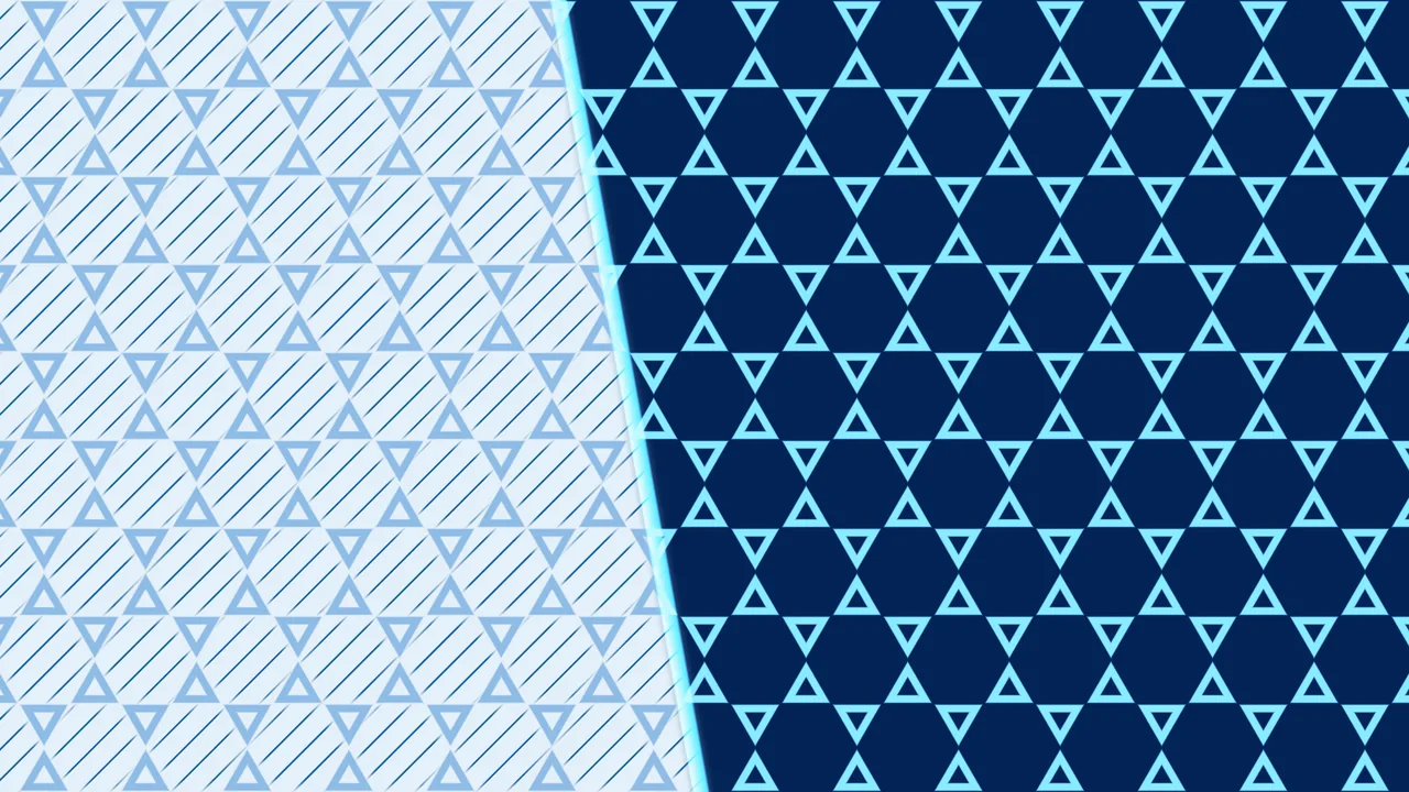 Blue Geometric Triangular HUD Screen Graphic 4K Wallpaper