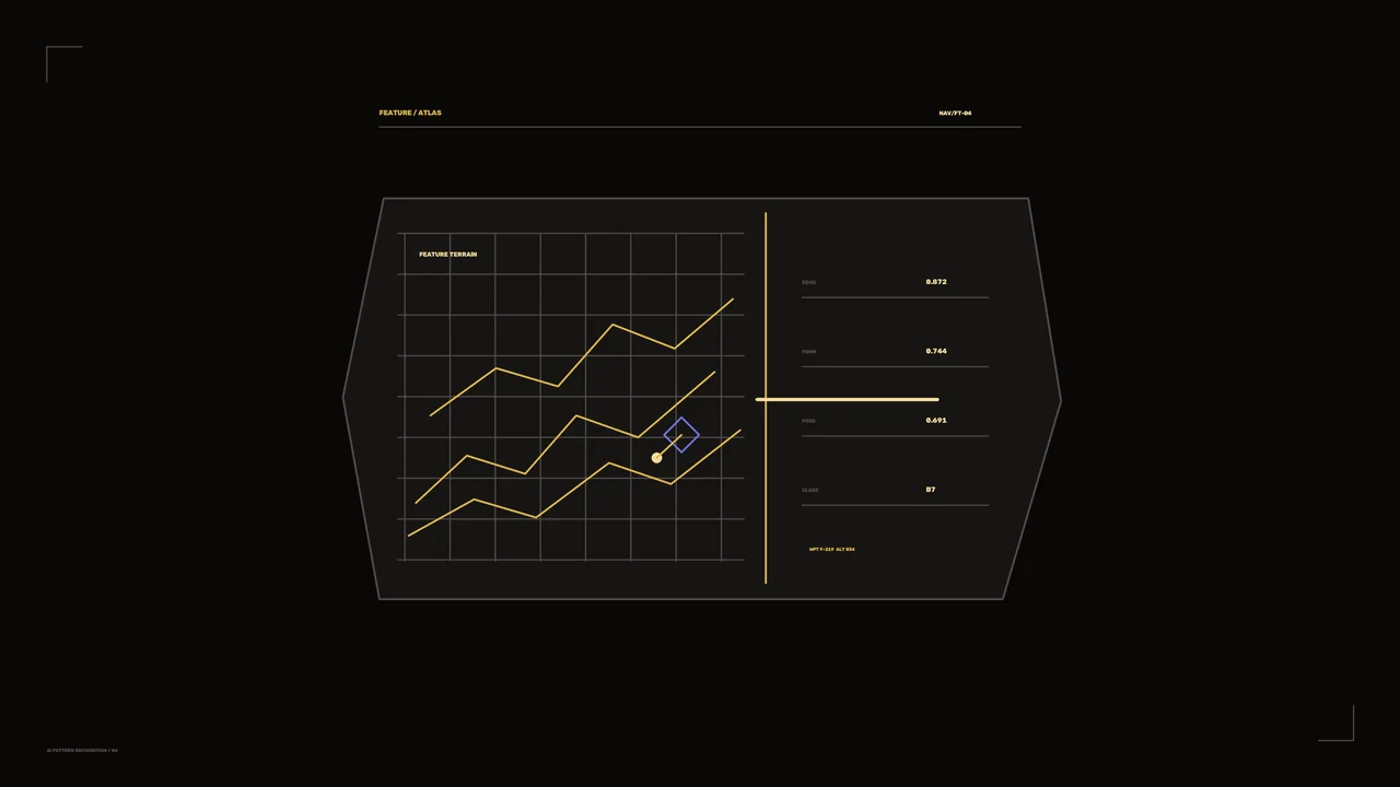 Sci-Fi Telemetry HUD Dashboard Wallpaper with Graph and Metric Readouts