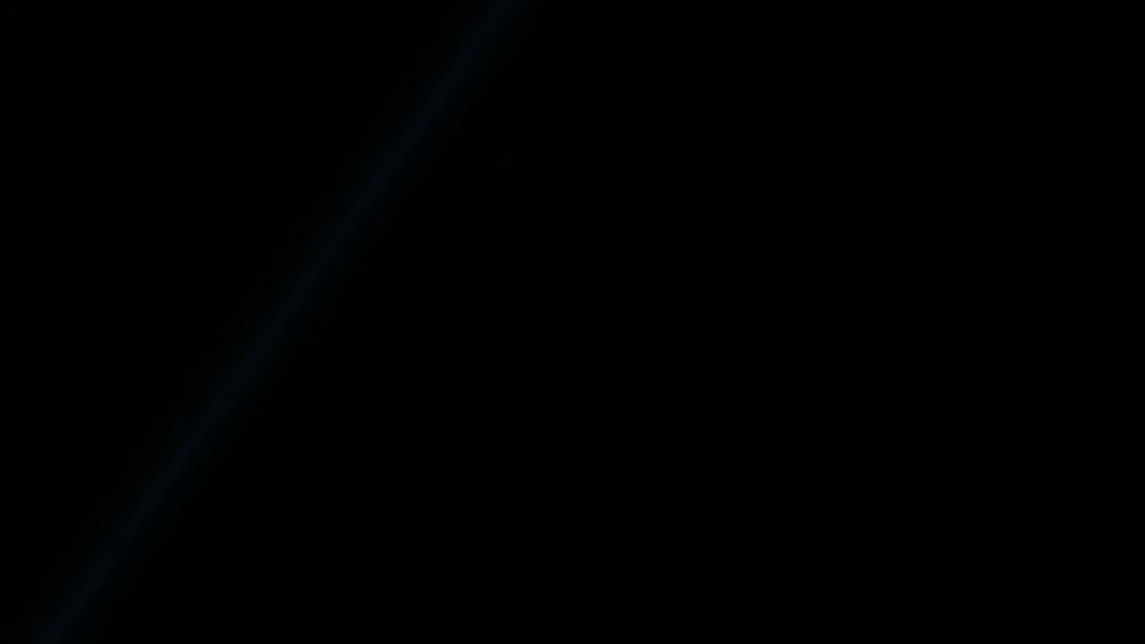 Subtle Midnight Blue Diagonal Light on Black 4K Wallpaper