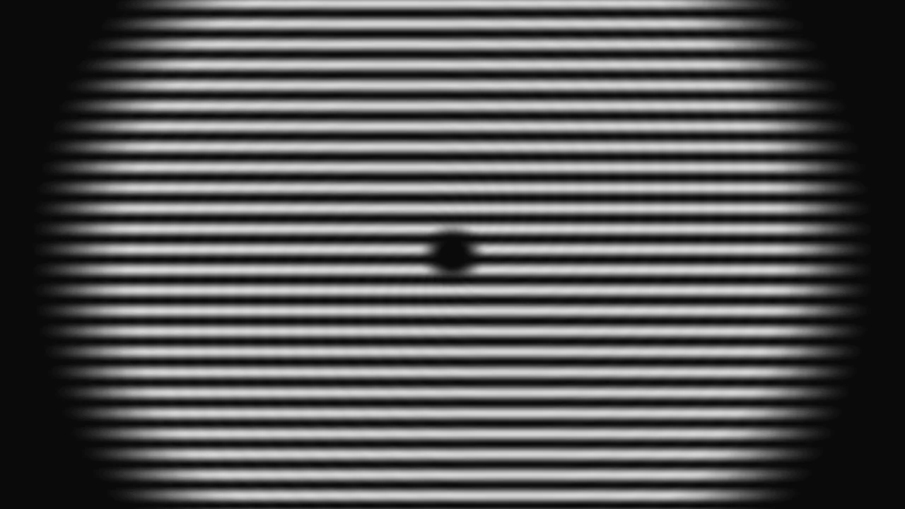 Monochrome Horizontal Scanline Distortion 4K Wallpaper