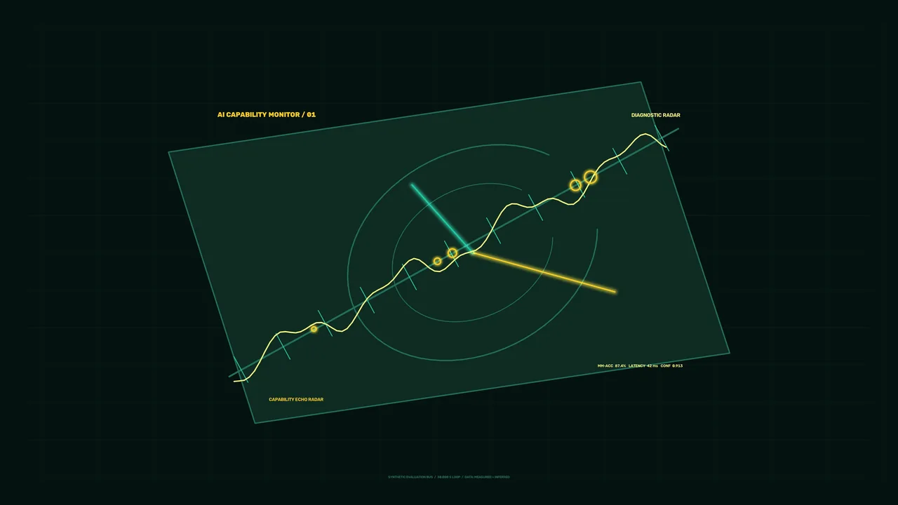 Futuristic Radar Telemetry HUD 4K Sci-Fi Wallpaper