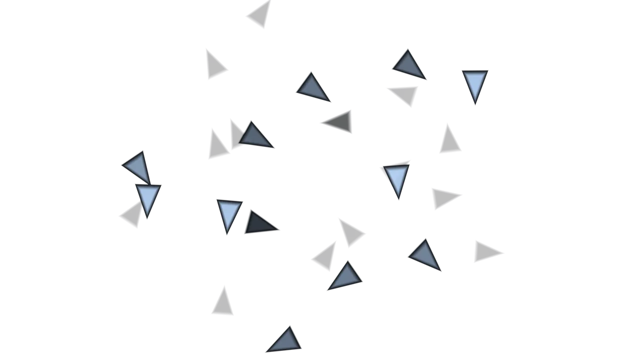 4K Abstract Sci-Fi HUD Screen Graphic with Triangular Interface Markers