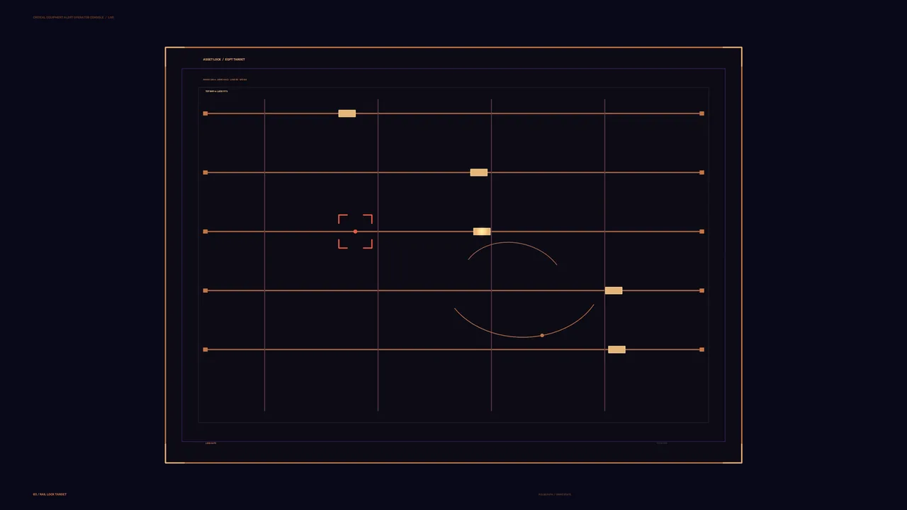 Equipment Alert Telemetry Scanner Operator Console HUD 4K Wallpaper