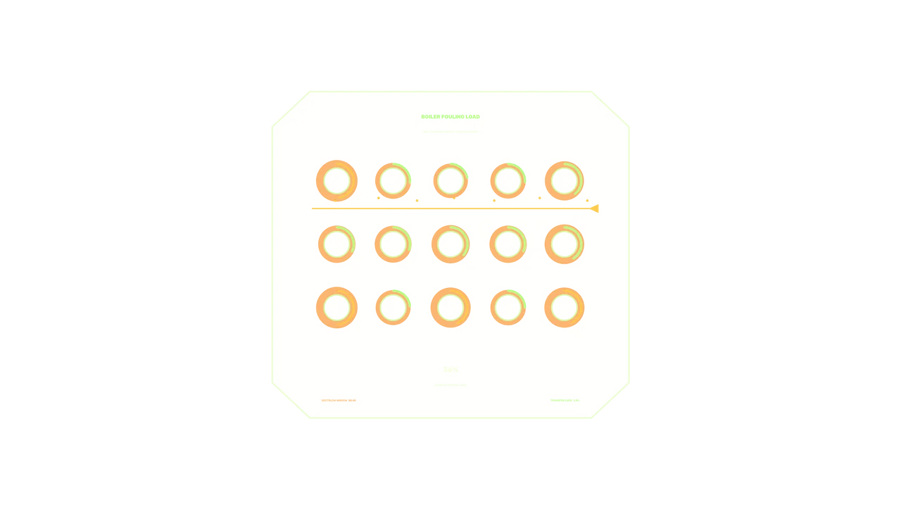 Industrial Gauge Telemetry HUD Dashboard — 4K Sci-Fi Wallpaper