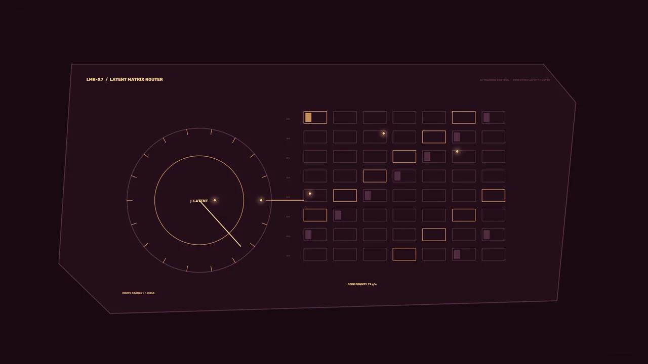 Sci-Fi Matrix Telemetry Control Panel HUD 4K Wallpaper