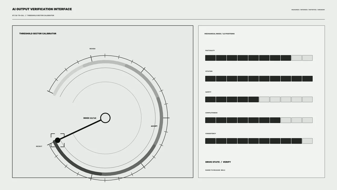 Grayscale Sci-Fi Verification HUD with Circular Threshold Gauge, 4K Wallpaper