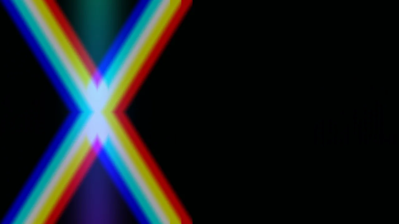 Chromatic X-Frame Sci-Fi HUD Wallpaper