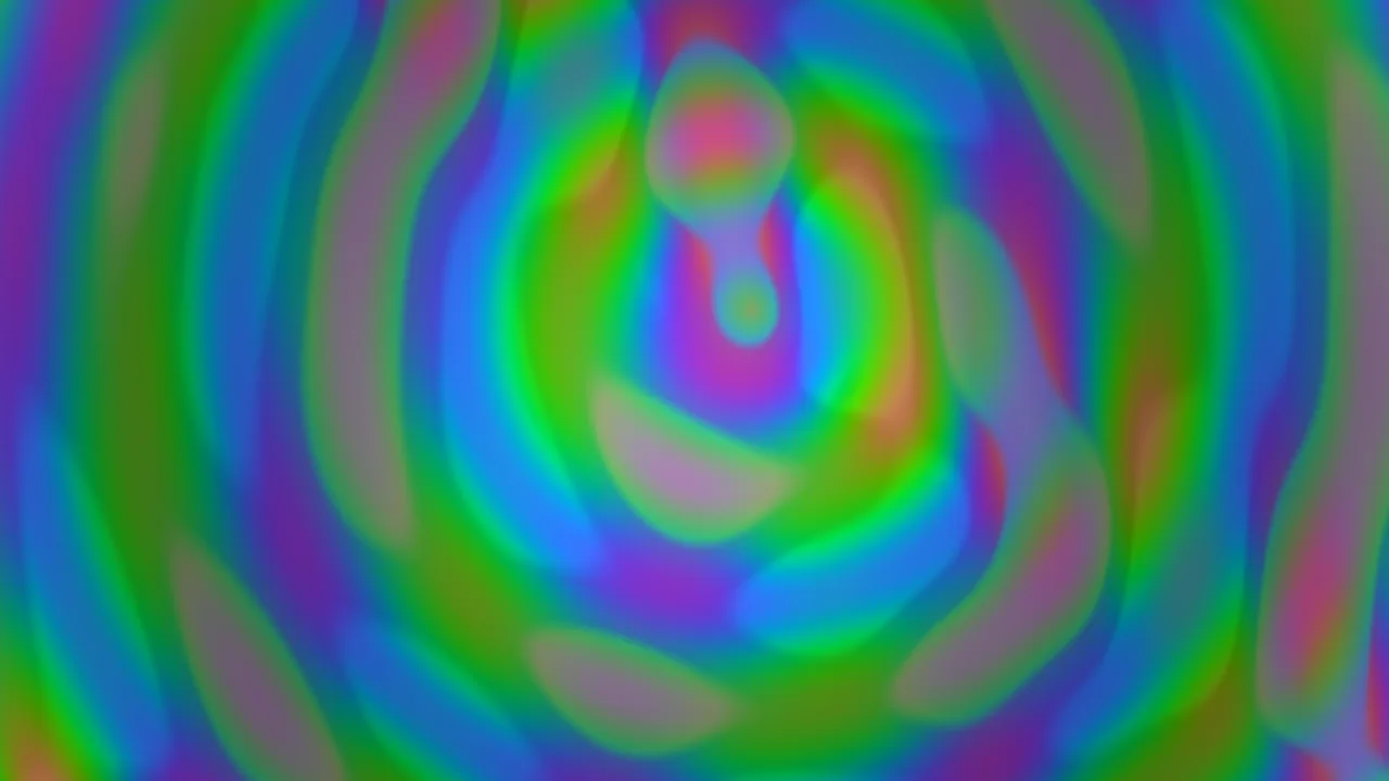 Abstract Multicolor Concentric Rings UHD Wallpaper