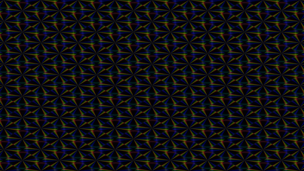 Chromatic Aberration Sci-Fi HUD Wallpaper