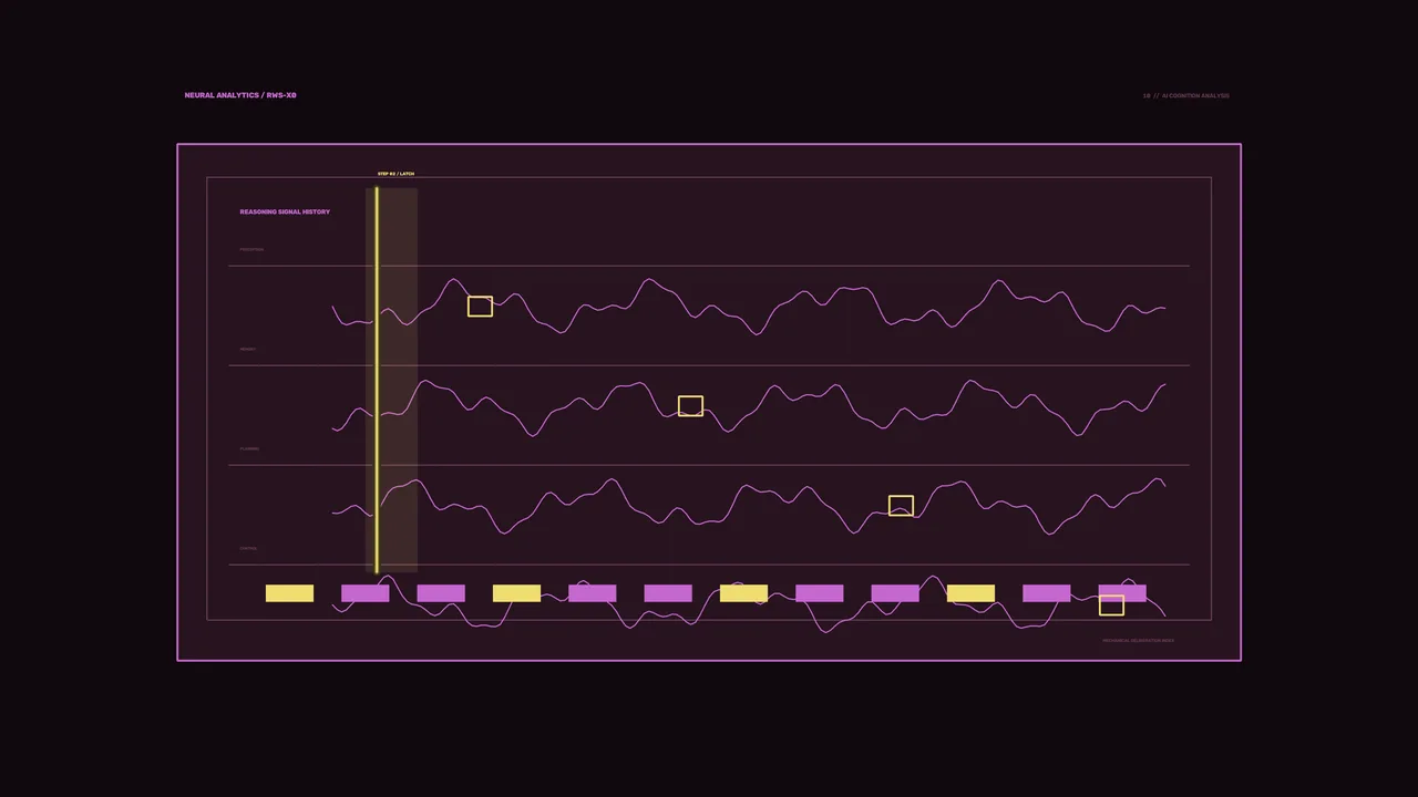 Neon Waveform Telemetry HUD 4K Sci-Fi Wallpaper