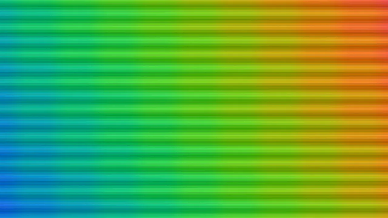 Multicolor Horizontal Scanline Gradient 4K Wallpaper