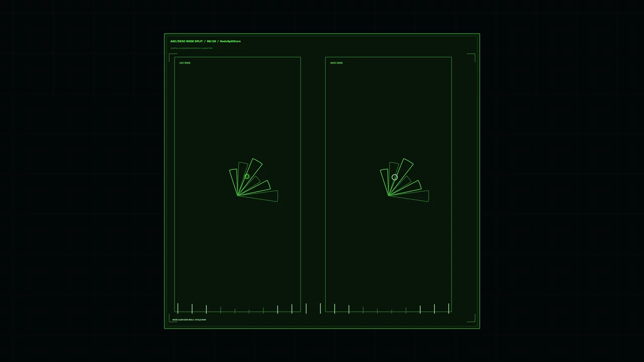 Green Dual-Panel Navigation Telemetry HUD 4K Wallpaper
