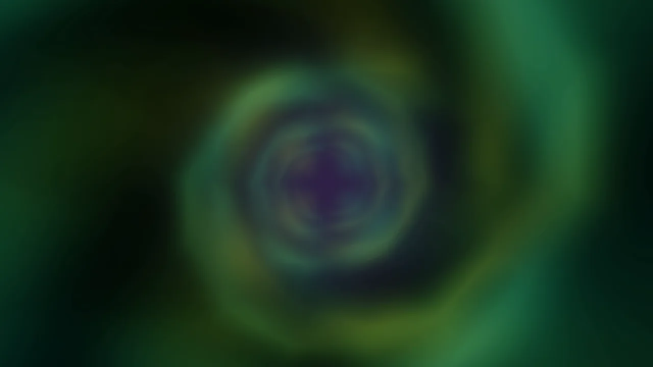 Emerald Green Concentric Ring 4K Wallpaper