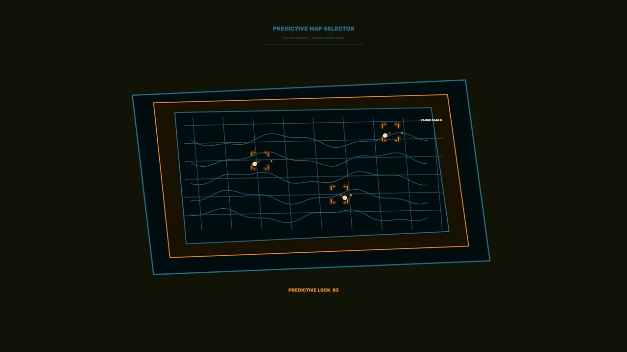 Multiple Target Selection Map HUD Wallpaper