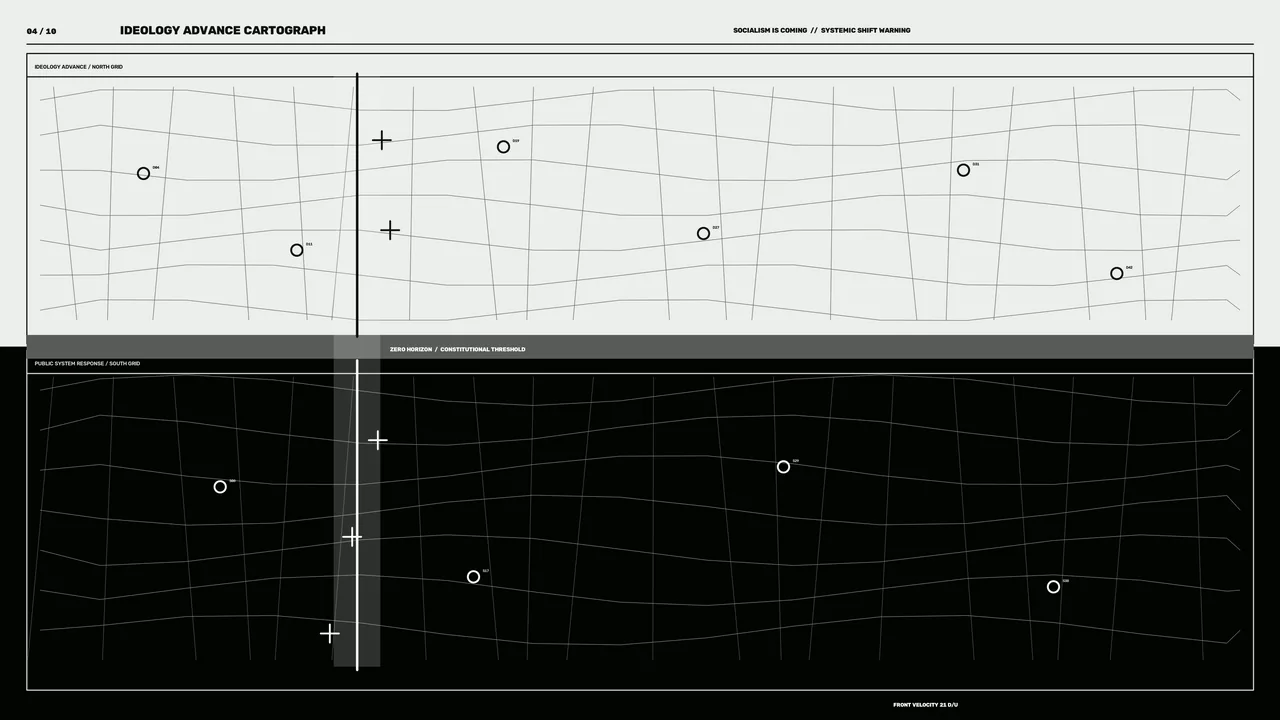 Monochrome Cartographic Warning HUD Dashboard 4K Wallpaper