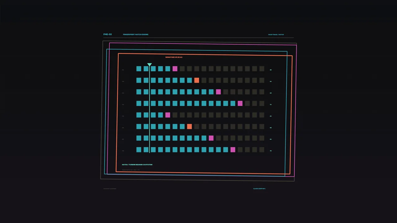 Signal Matching HUD Dashboard with Multicolor Telemetry Grid 4K Sci-Fi Wallpaper