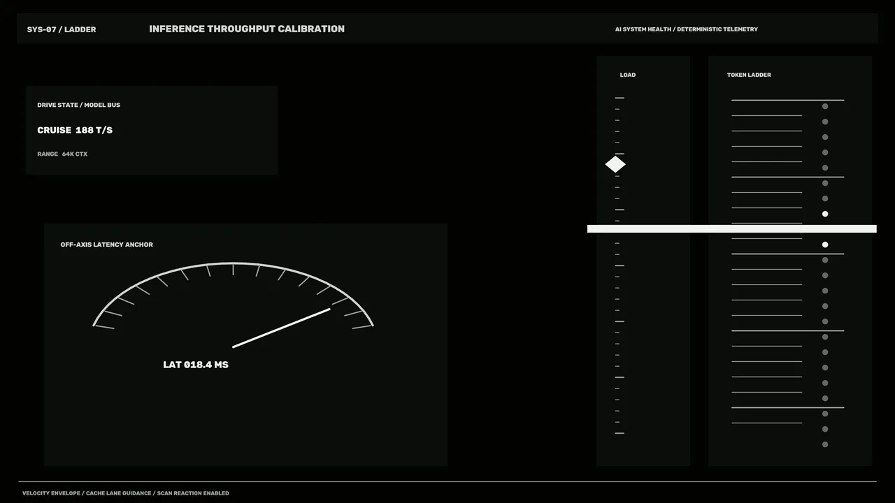 Monochrome Sci-Fi Telemetry HUD Dashboard 4K Wallpaper