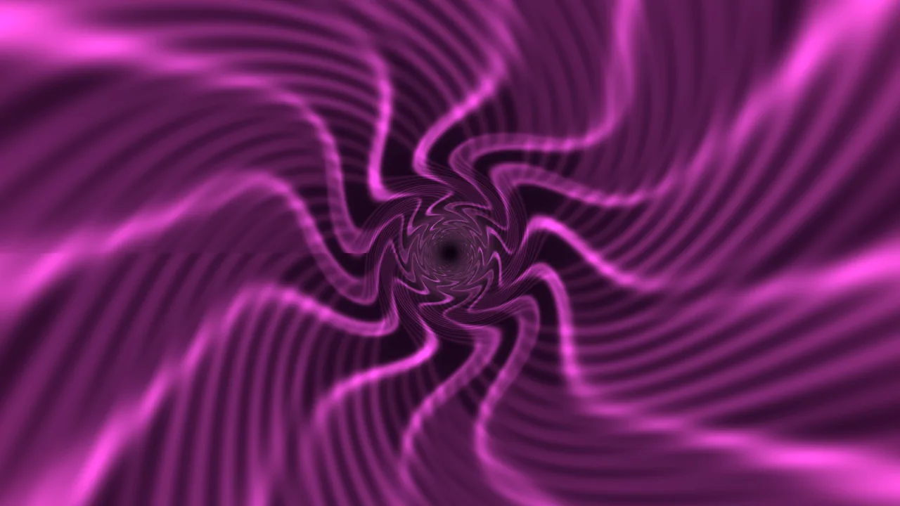 Magenta Spiral Tunnel Abstract 4K Wallpaper