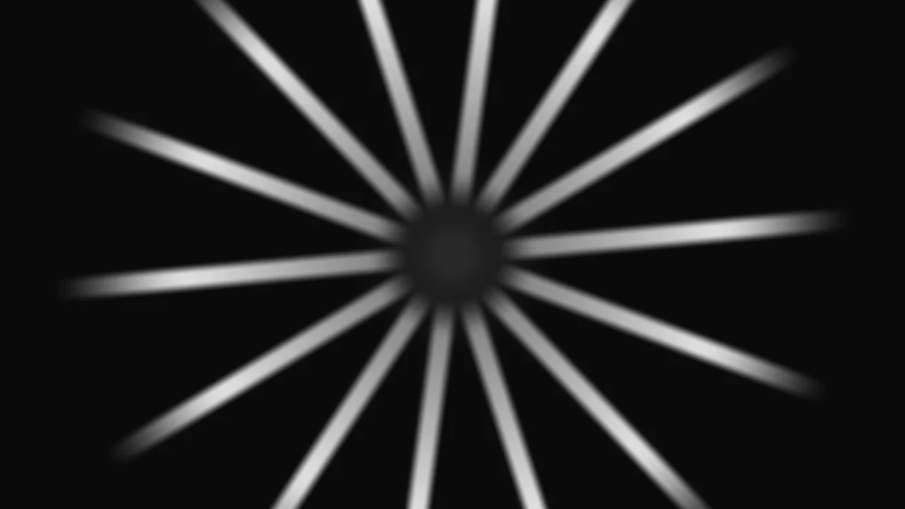 Monochrome Radial Scanner HUD 4K Wallpaper
