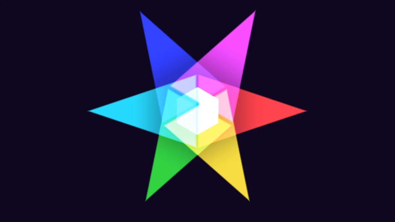 Abstract Sci-Fi HUD Interface Geometric 4K Wallpaper