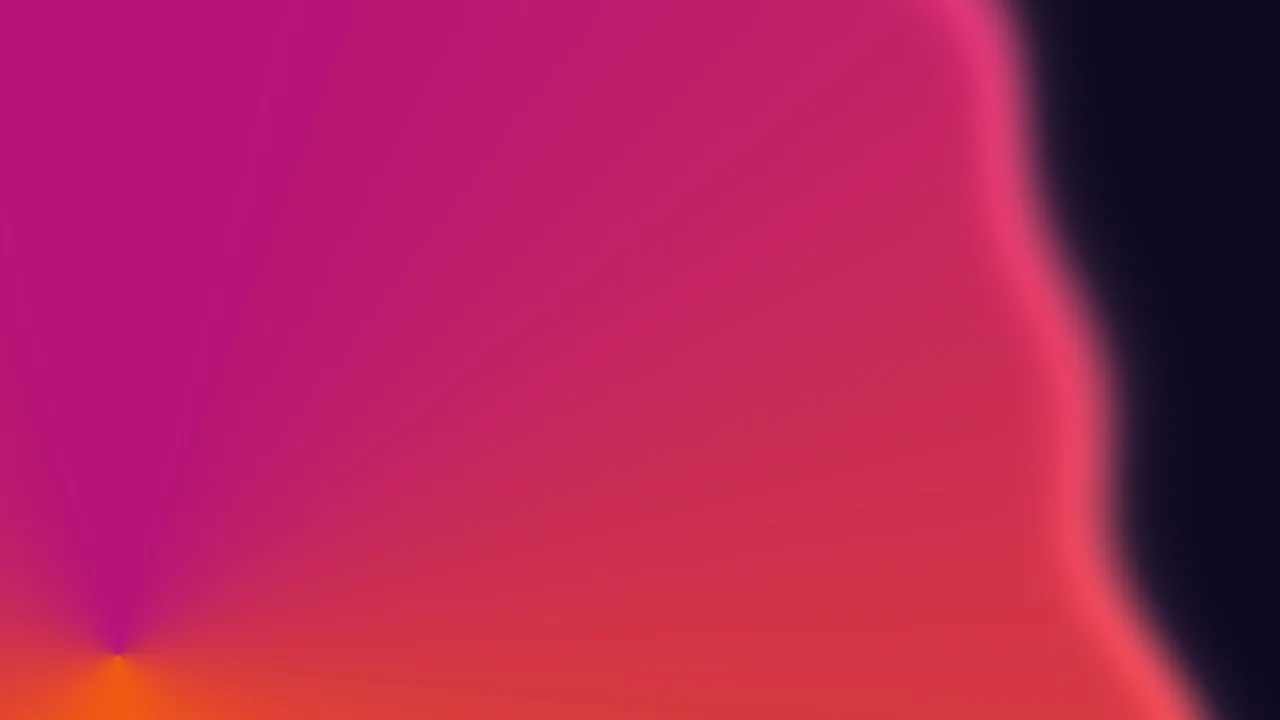 Abstract Magenta Coral Gradient with Curved Light Edge 4K Wallpaper