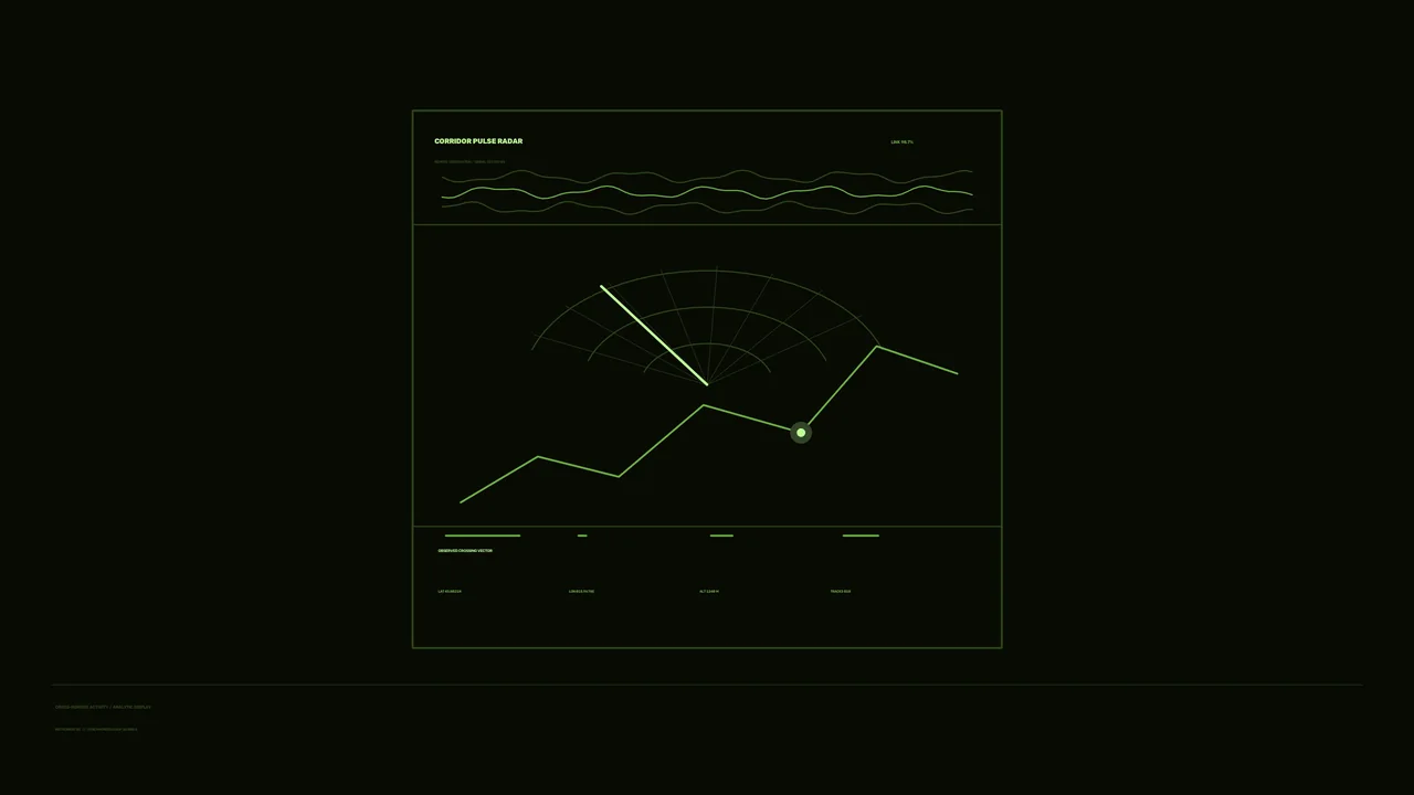 Green Radar HUD Dashboard 4K Sci-Fi Wallpaper