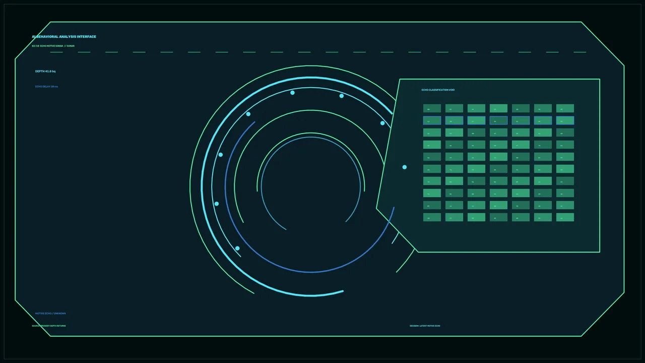 Circular Telemetry Scanner HUD Dashboard 4K Wallpaper