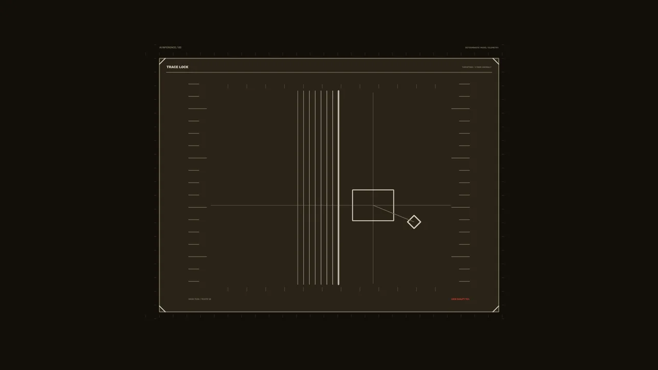 Trace Lock Telemetry HUD Interface 4K Wallpaper