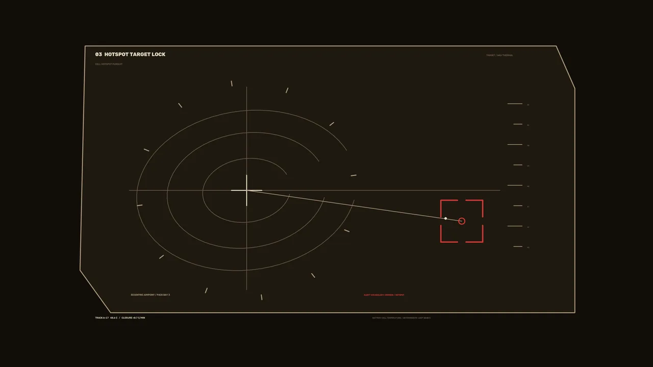 Sci-Fi Hotspot Target Lock Telemetry HUD Dashboard 4K Wallpaper