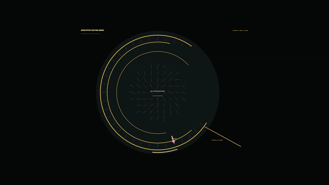 Circular Vector Telemetry HUD Dashboard 4K Wallpaper