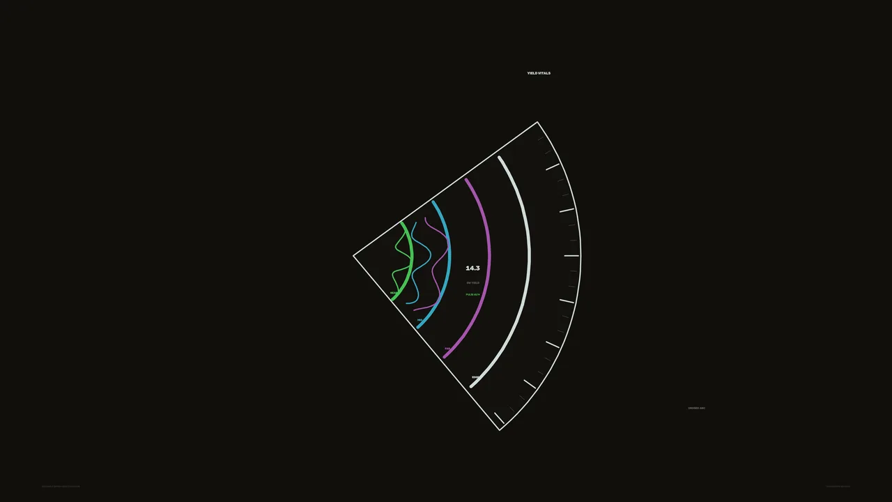 Renewable Energy Yield Telemetry HUD 4K Wallpaper