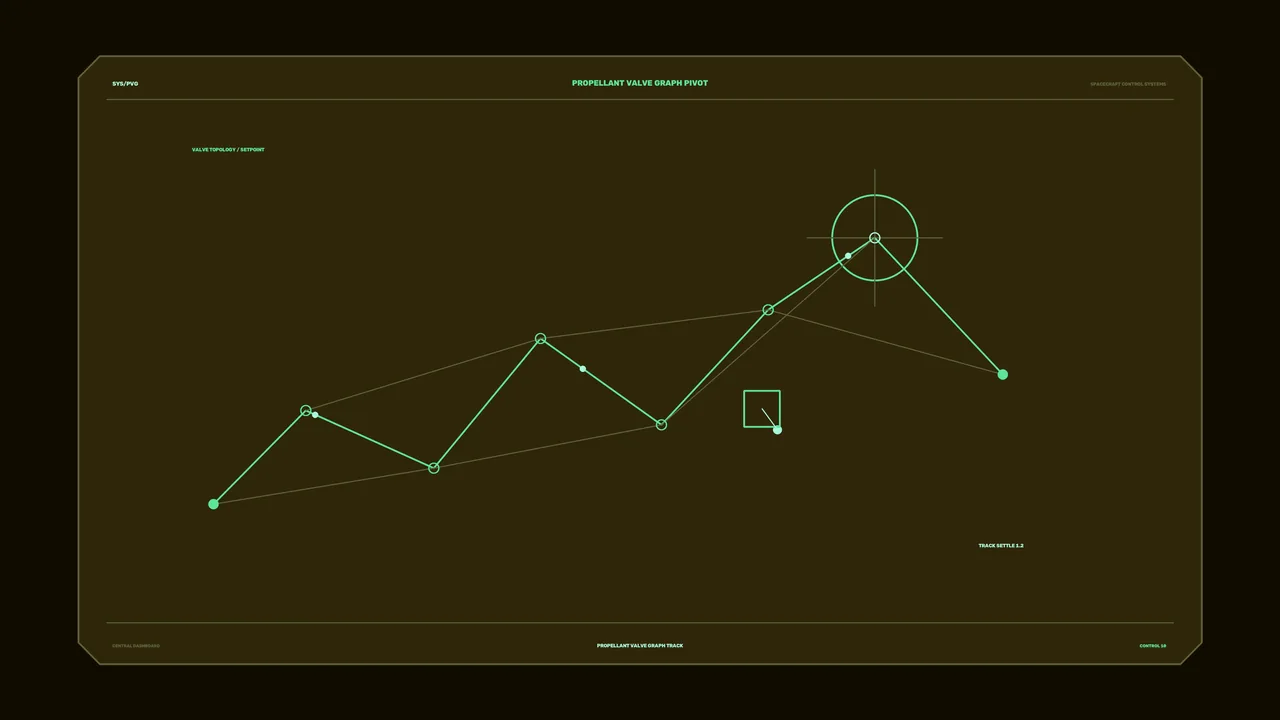 Propellant Valve Telemetry HUD Dashboard 4K Sci-Fi Wallpaper