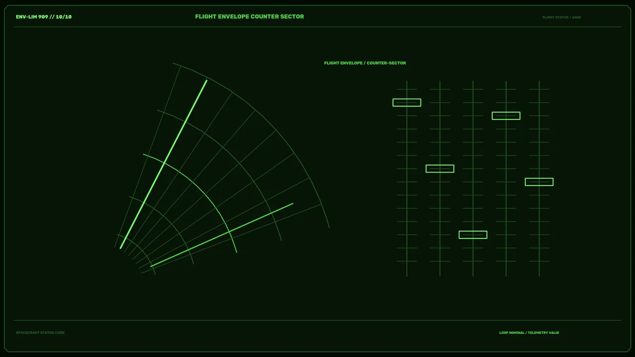 Spacecraft Flight Status HUD 4K Sci-Fi Wallpaper