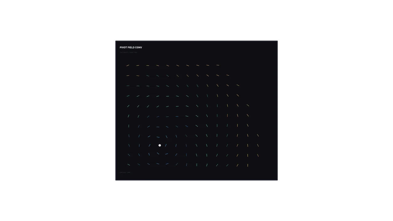 Vector Field Data HUD 4K Sci-Fi Wallpaper