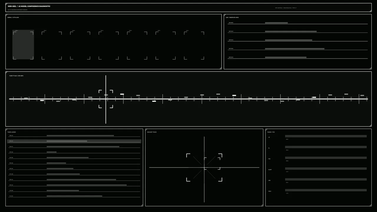 Sci-Fi Telemetry Dashboard HUD 4K Wallpaper