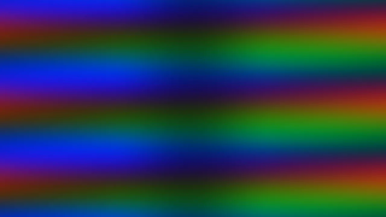 Abstract Rainbow Gradient Bands 4K Sci-Fi Screen Background