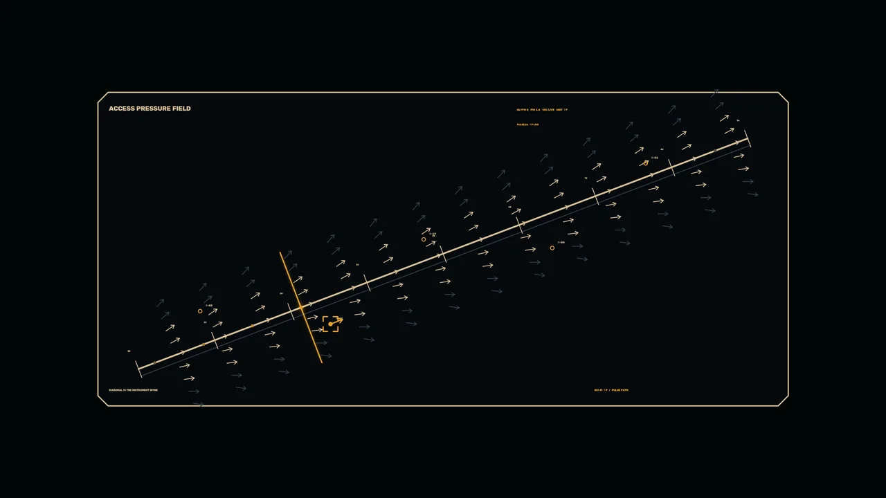 4K Pressure Field Telemetry HUD with Vector Arrows