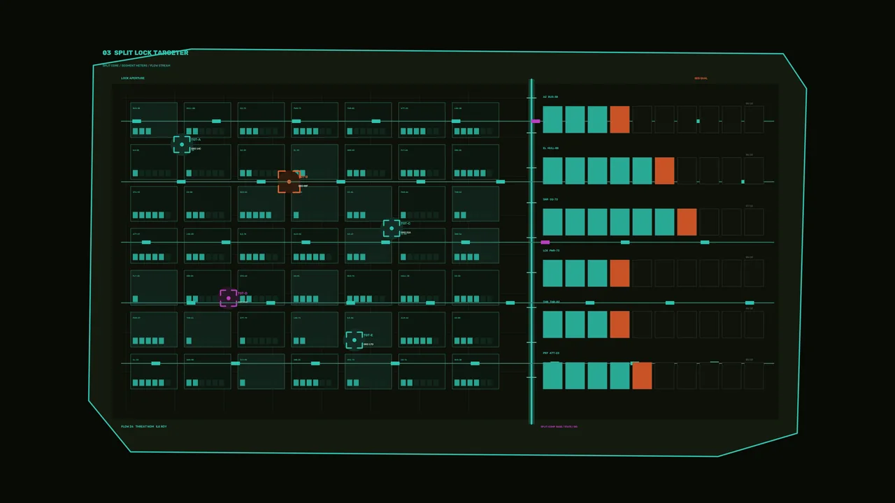 Fictional Spacecraft Diagnostic HUD 4K Wallpaper