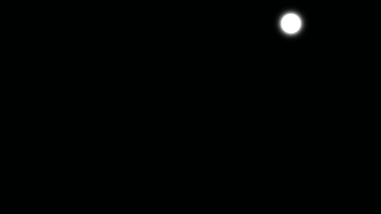 Minimalist Sci-Fi HUD with Circular White Indicator