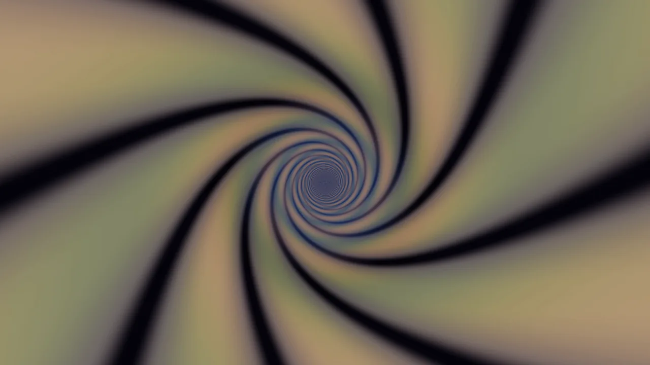 Abstract Spiral Vortex Tunnel 4K Wallpaper