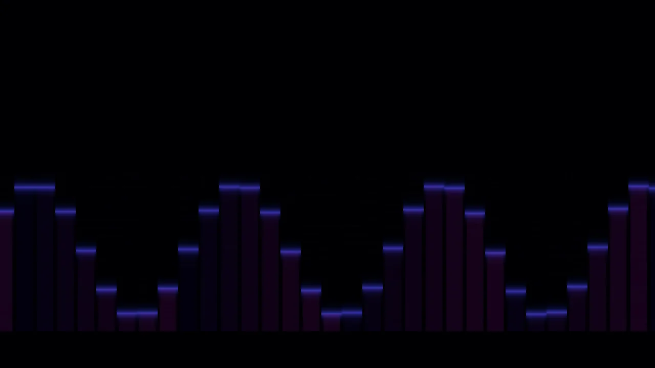 Ultraviolet Bar Graph Telemetry HUD Dashboard 4K Wallpaper
