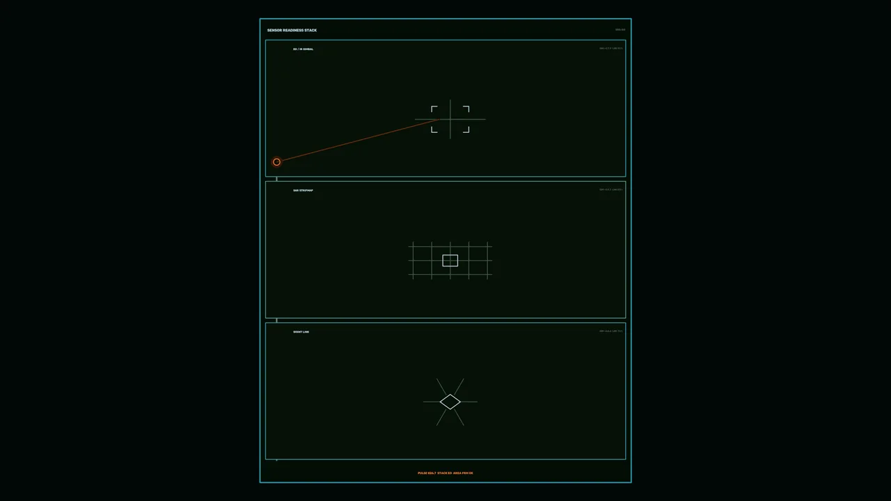 4K Sci-Fi Sensor HUD Dashboard Wallpaper